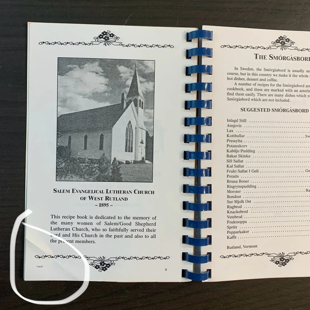 Good Shepherd Lutheran Church 50th Anniversary‎ Community Cookbook Rutland VT